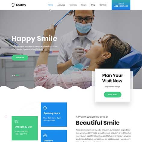dentist-WordPress-theme